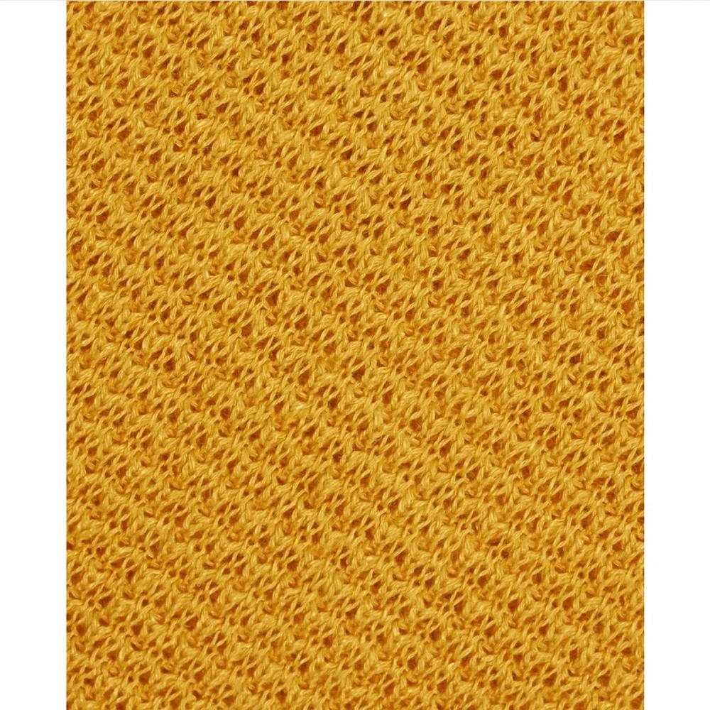 ONIA - TEXTURED LINEN SWEATER SCOOP MAXI - BURNT SUN - MEDIUM - Picture 4 of 4